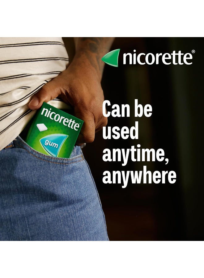 Nicorette Icy White 4mg Gum (105 Pieces), Discreet Stop Smoking and Stop Vaping Aid to Help you Quit For Good, Tackle Cravings and Withdrawal Symptoms, Nicotine Gum (Quit Smoking or Vaping) - Image 5